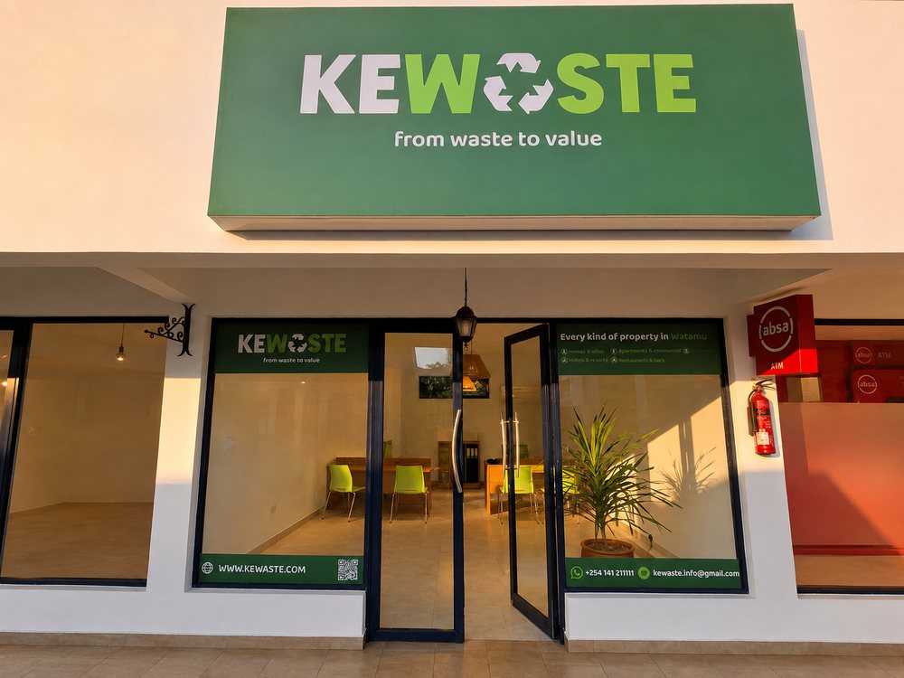 The KEWASTE office in Watamu